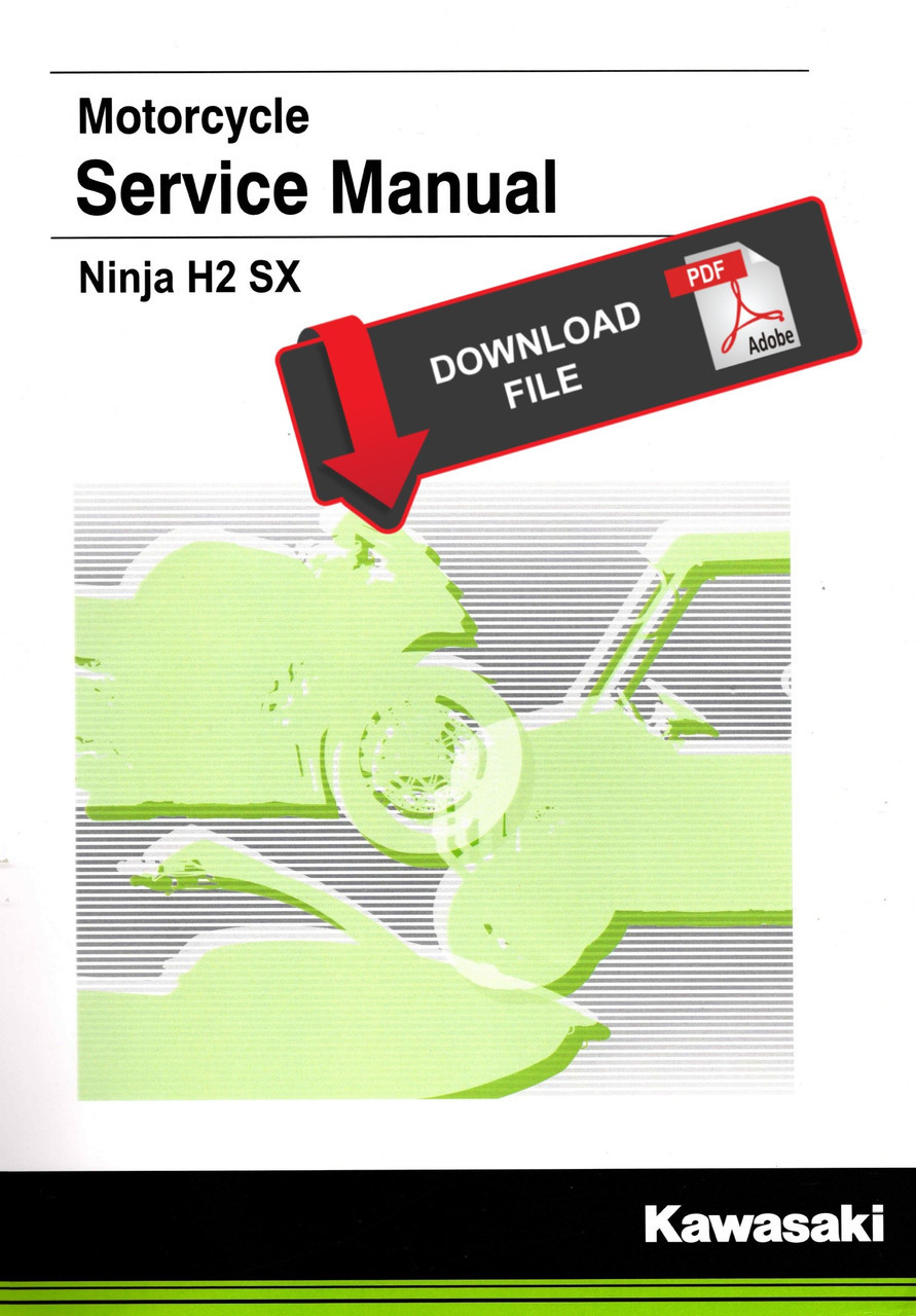 Service Manual Kawasaki 2020 Ninja H2 SX SE Repair