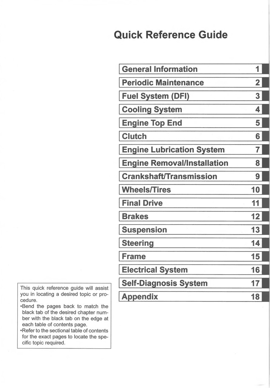 Service Manual Kawasaki 2020 Ninja H2 SX SE Repair