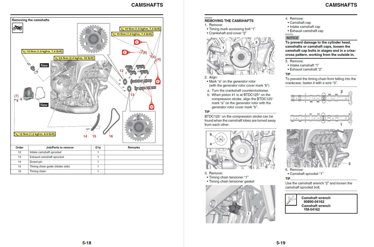 Yamaha 2025 MT-09 Service Manual
