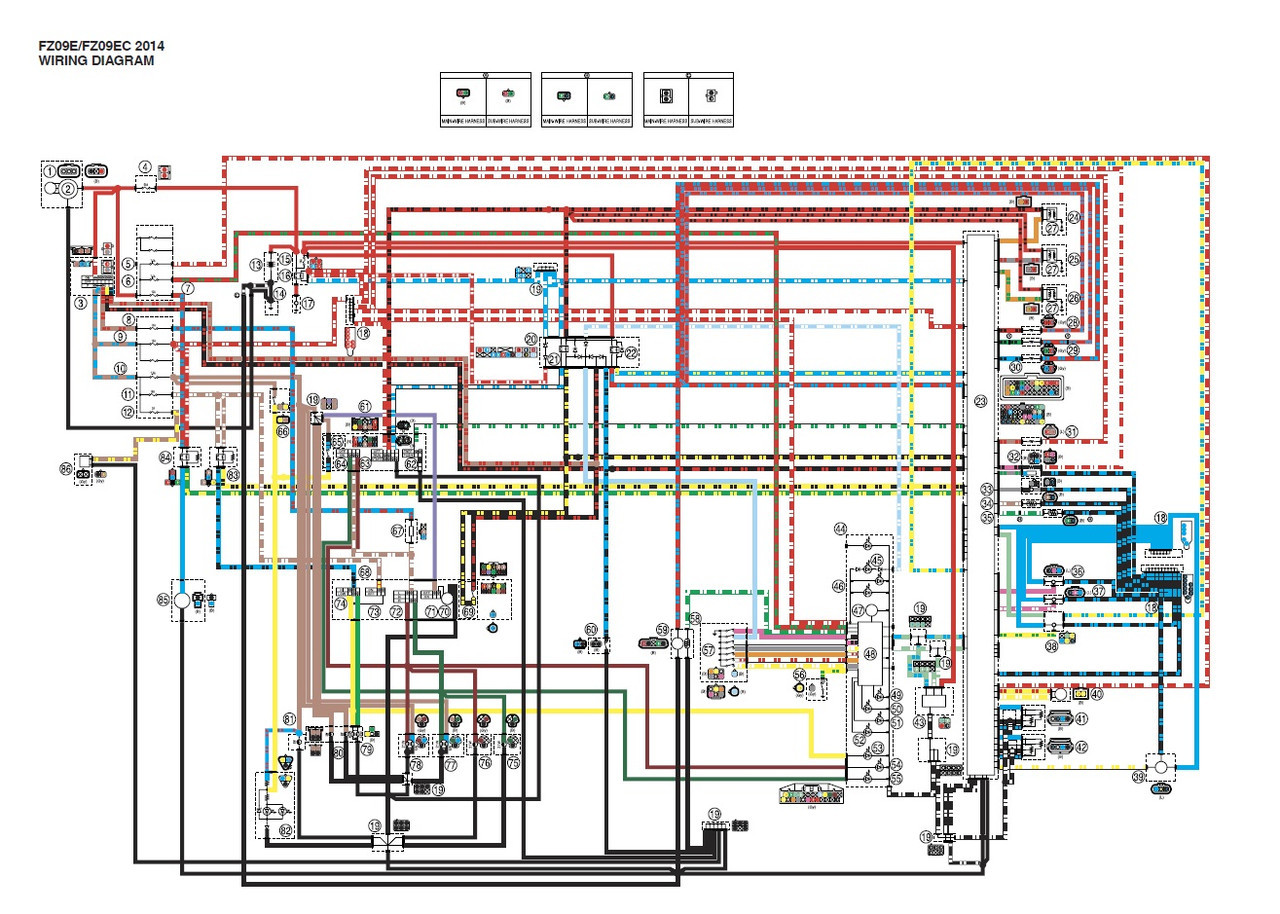 Yamaha 2015 MT-09 Service Manual