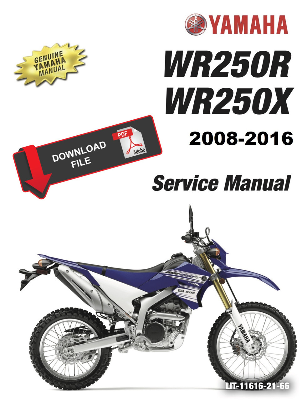 全国送料無料】 WR250R WR250X サービスマニュアル ヤマハ 整備書