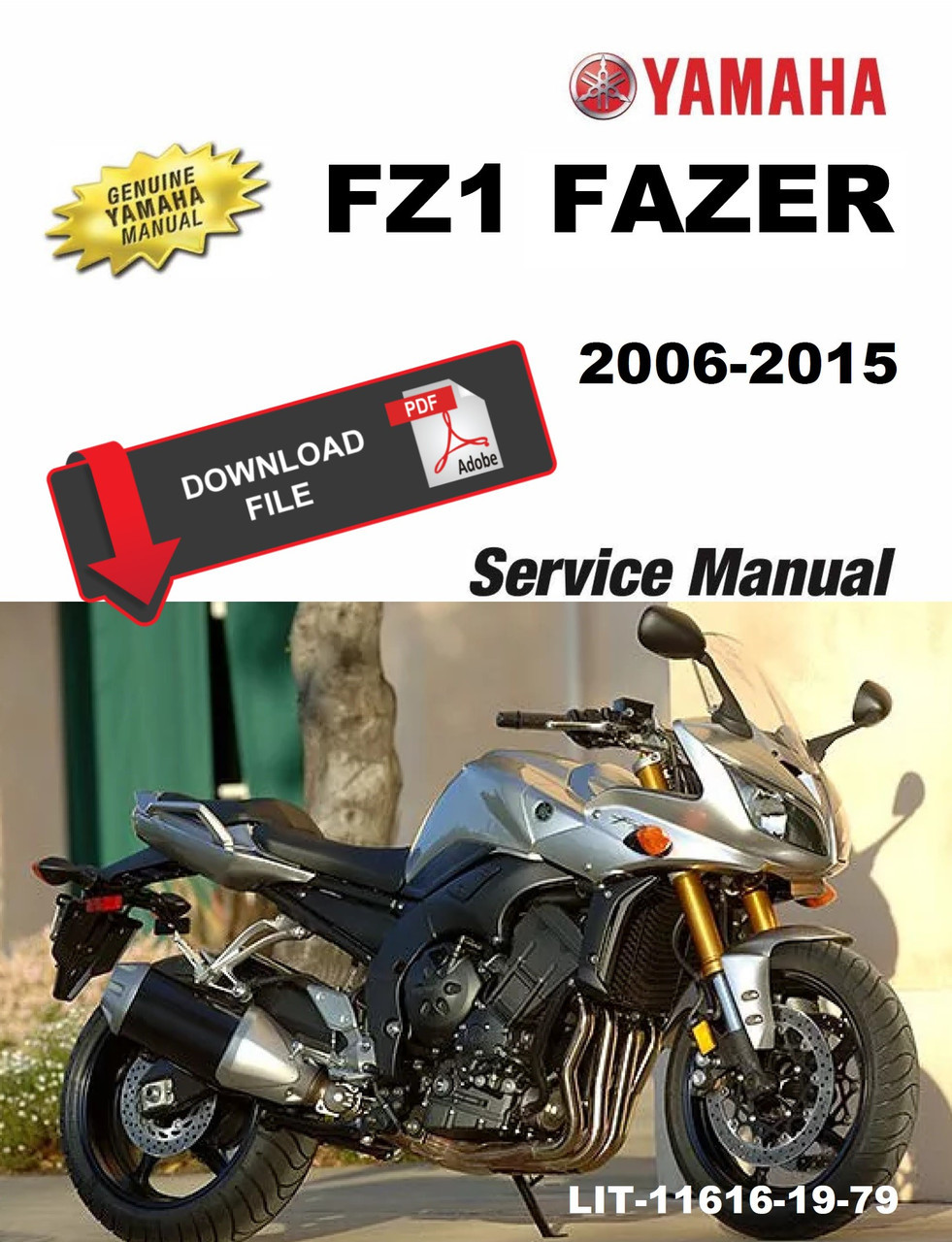 YAMAHA FZ1/FZ1 FAZER サービスマニュアル Yamaha 2009 FZ1 Fazer Service Manual