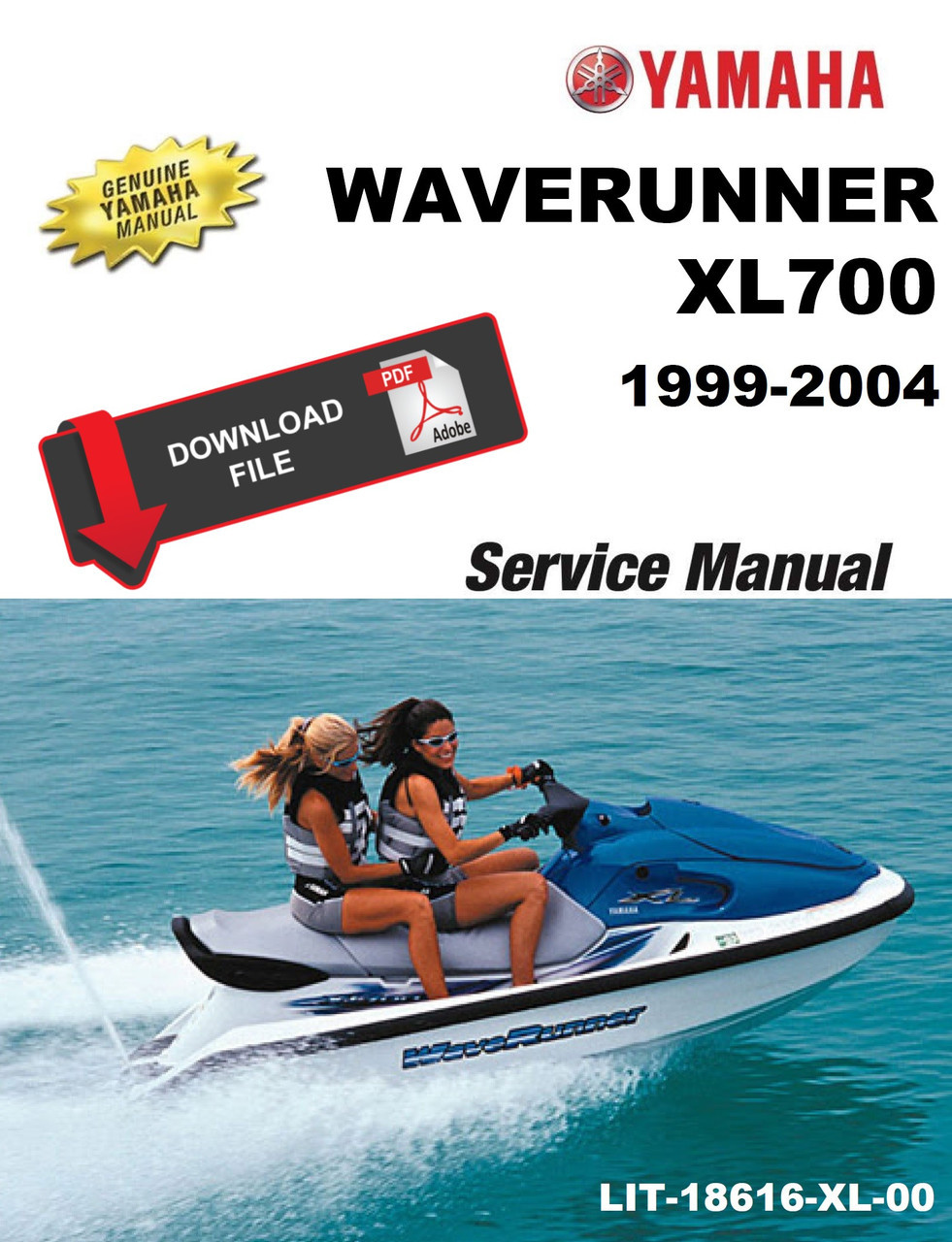 Yamaha 2001 Waverunner XL700 Service Manual