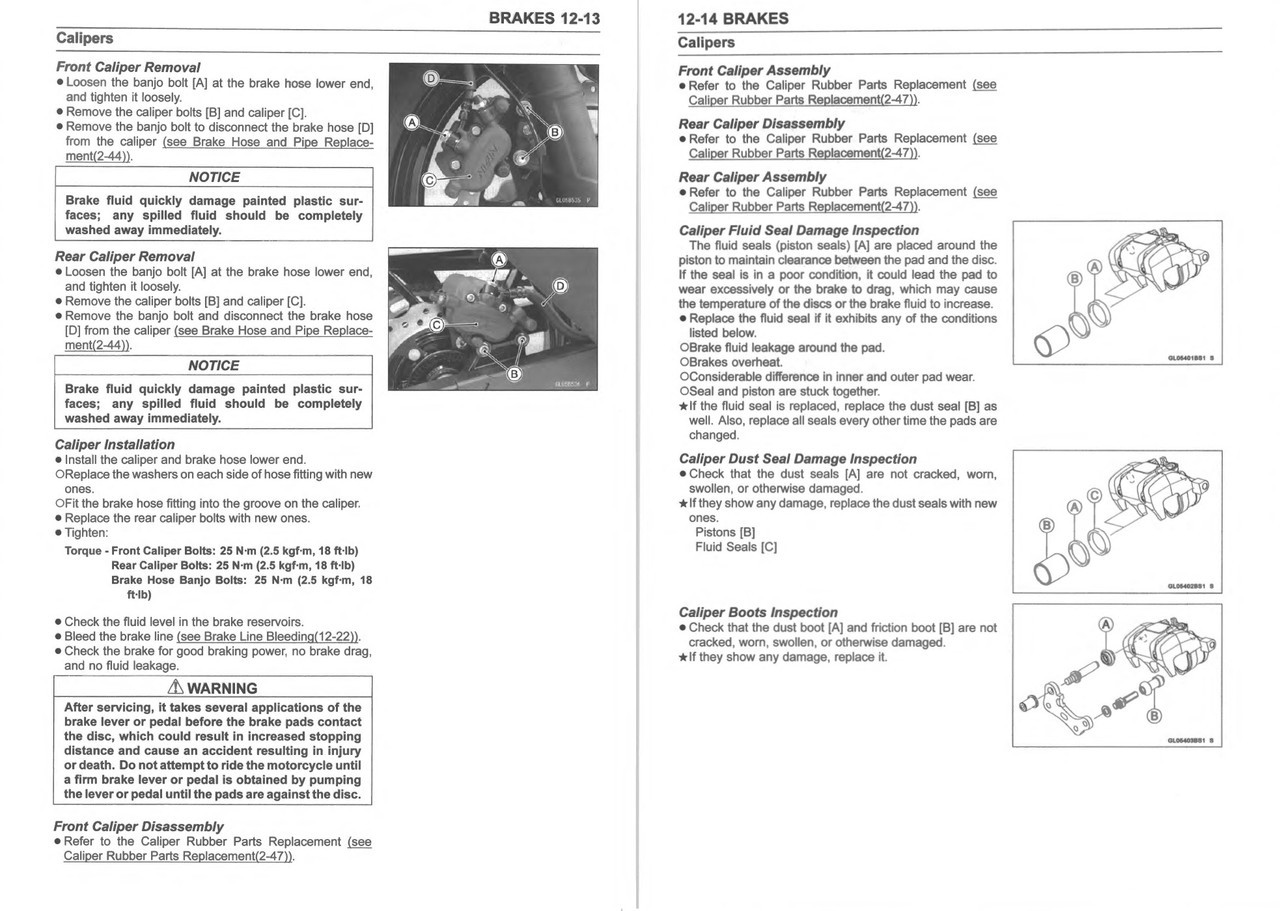 Service Manual Kawasaki 2020 Z400 Repair
