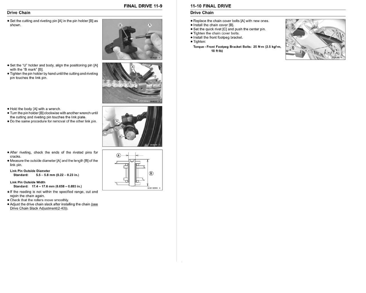 Service Manual Kawasaki 2025 Ninja ZX-6R Repair