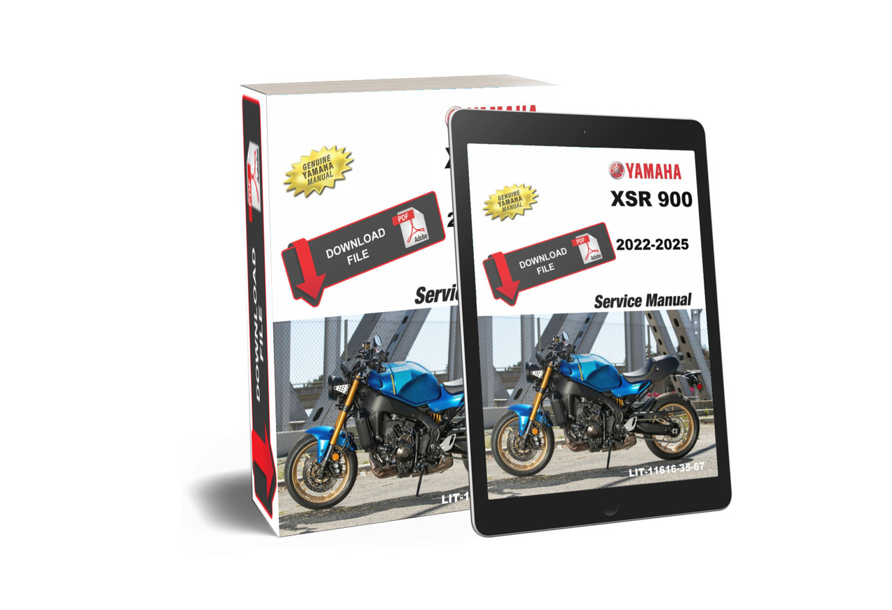 Yamaha 2022 XSR900 Service Manual