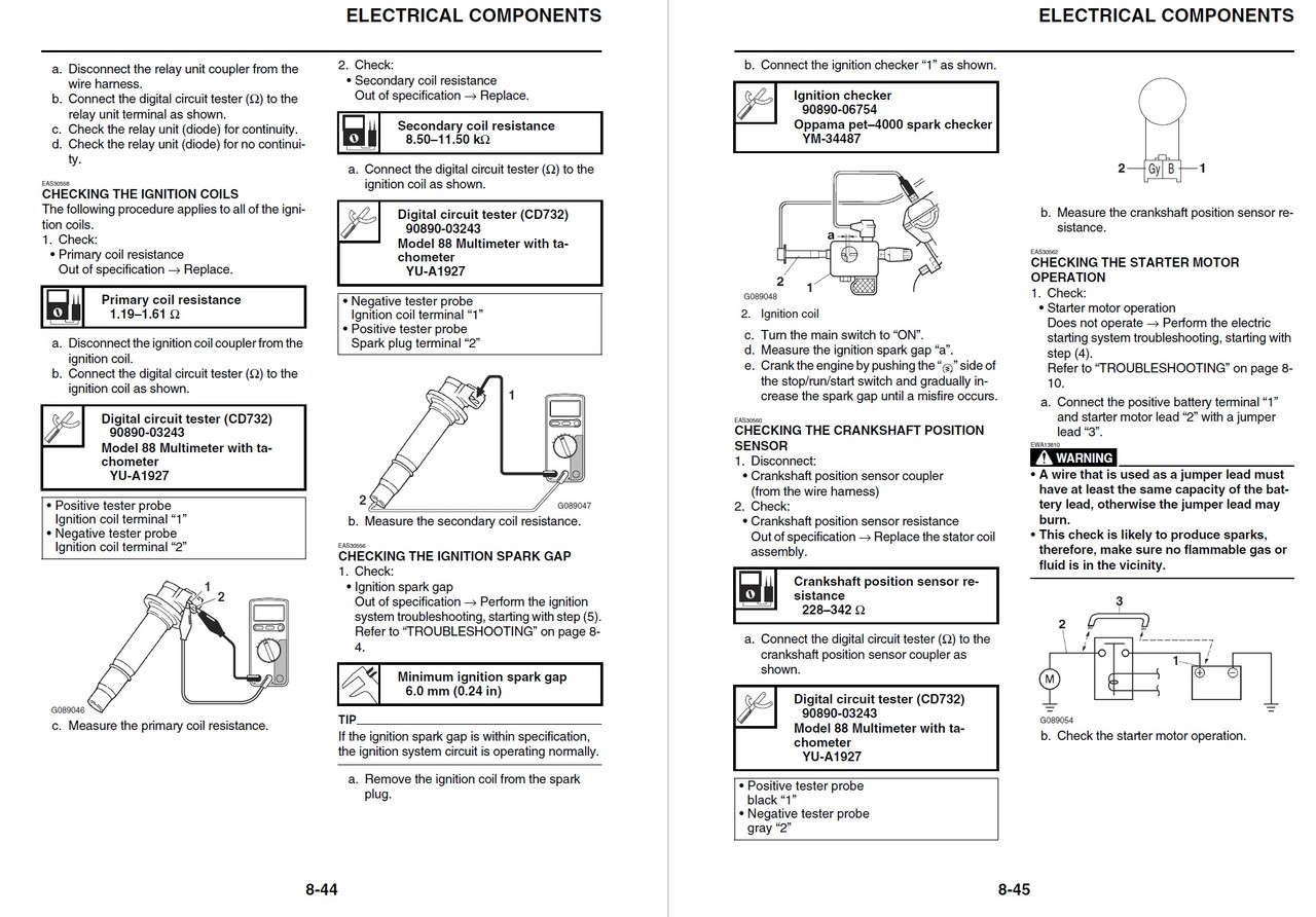 Yamaha 2022 XSR900 Service Manual