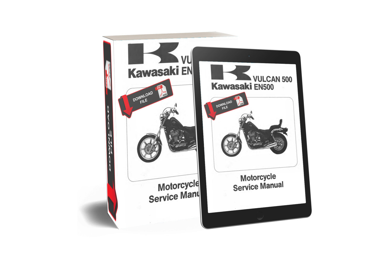 Service Manual Kawasaki 1991 Vulcan 500 Repair