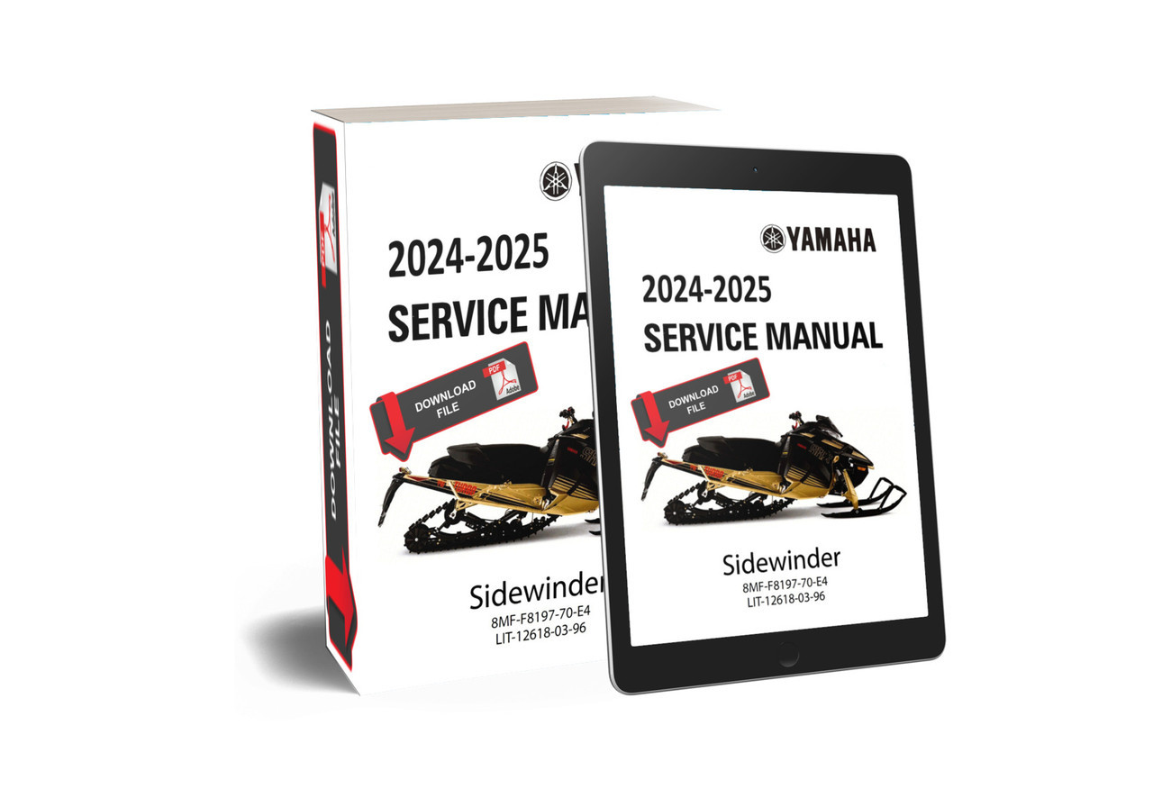 Yamaha 2024 Sidewinder SRX LE EPS Service Manual