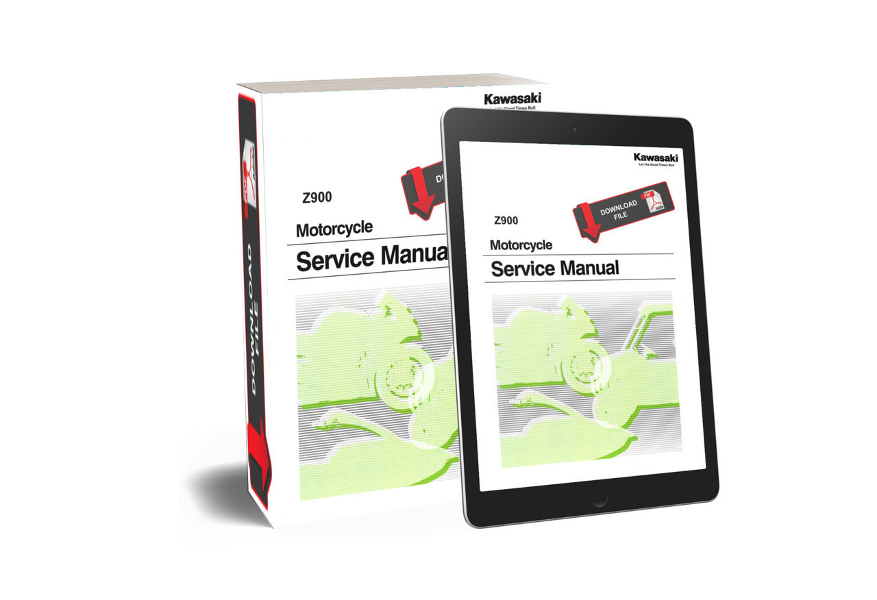 Service Manual Kawasaki 2024 Z900 ABS Repair