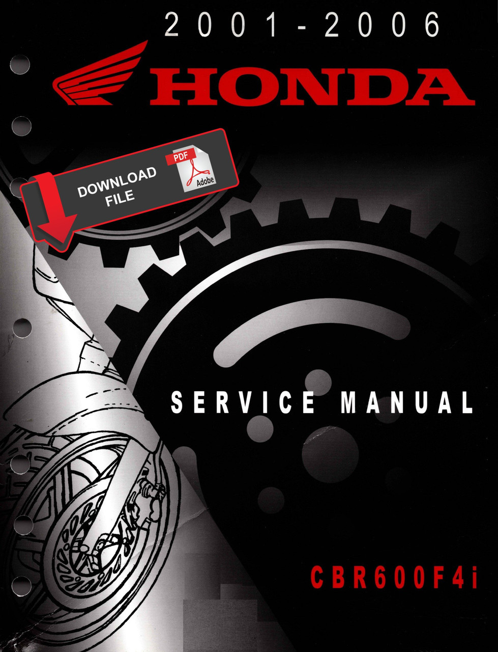 Honda 2006 CBR600F4i Service Manual