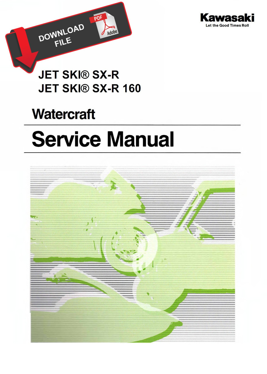 Kawasaki 2024 Jet Ski SX-R Service Manual