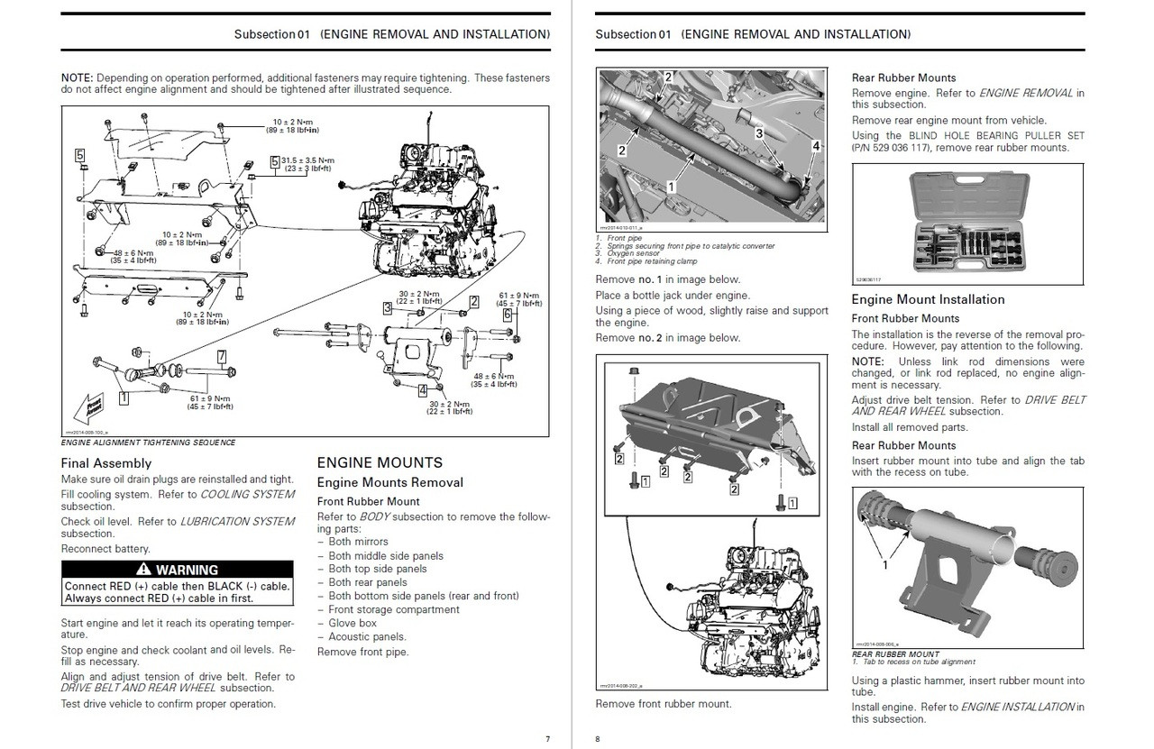 2018 CAN AM SPYDER OWNERS MANUAL PDF visual data 3