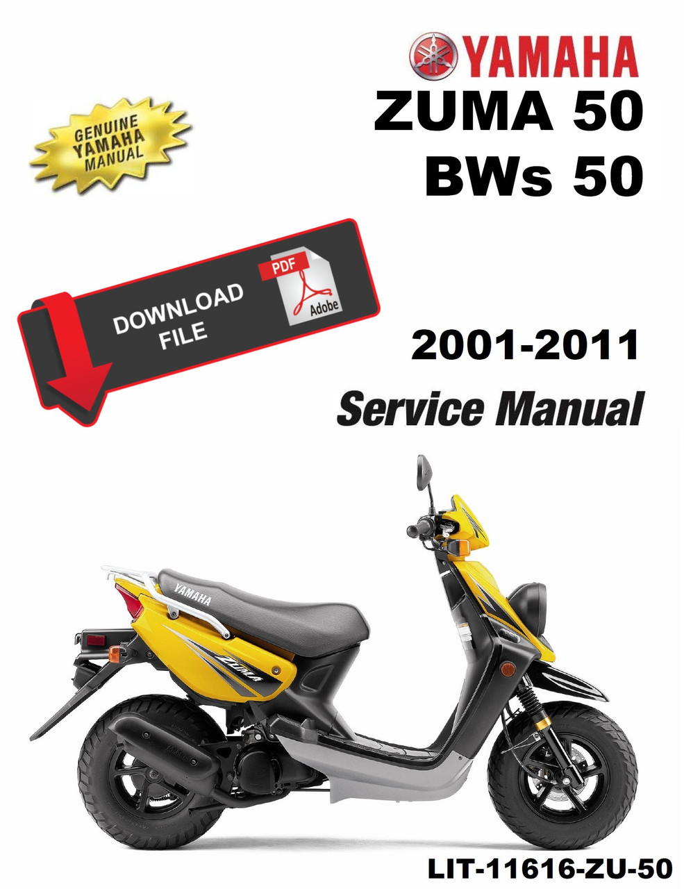 Yamaha 2005 Zuma 50 Service Manual