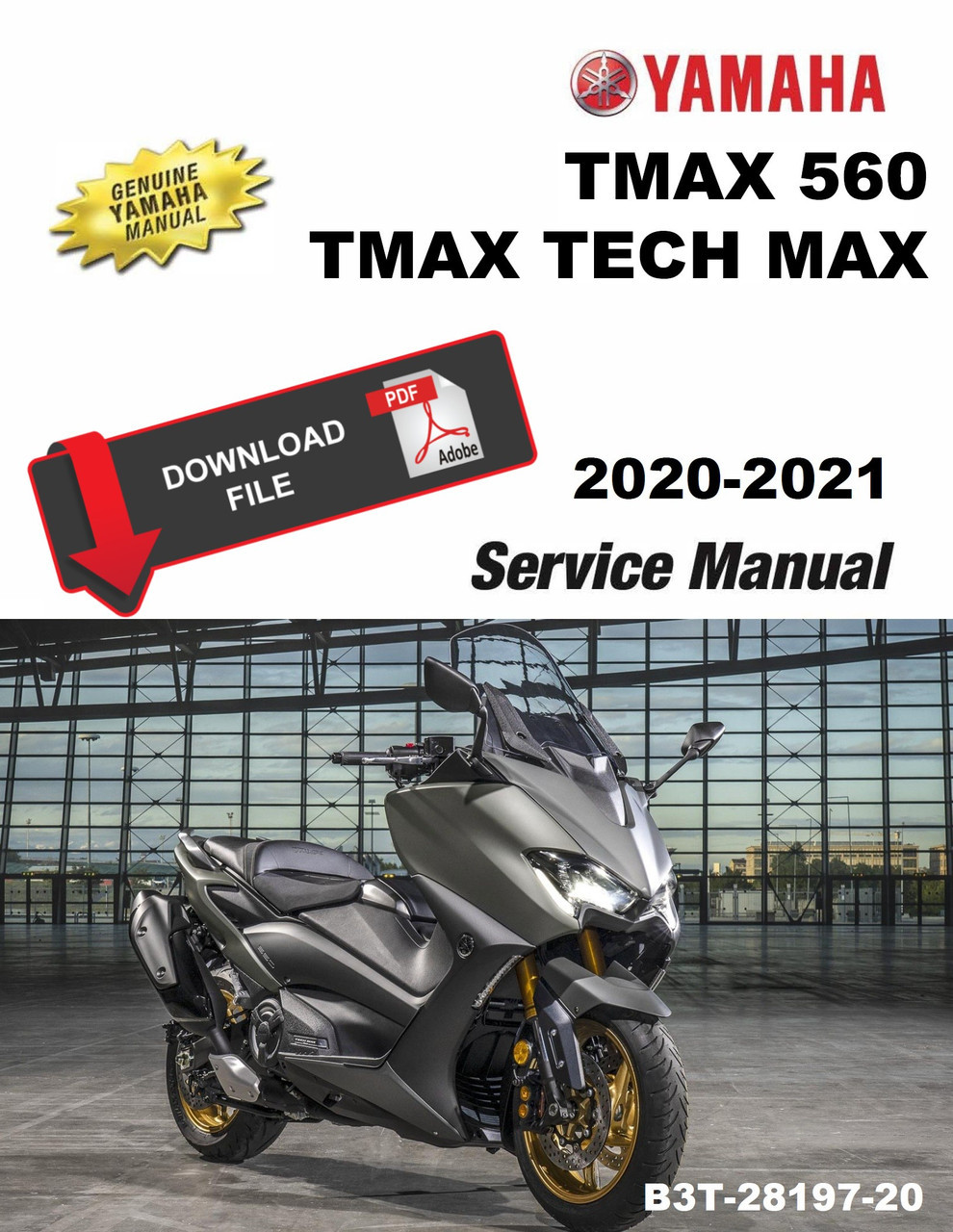 Yamaha 2021 TMAX 560 Service Manual