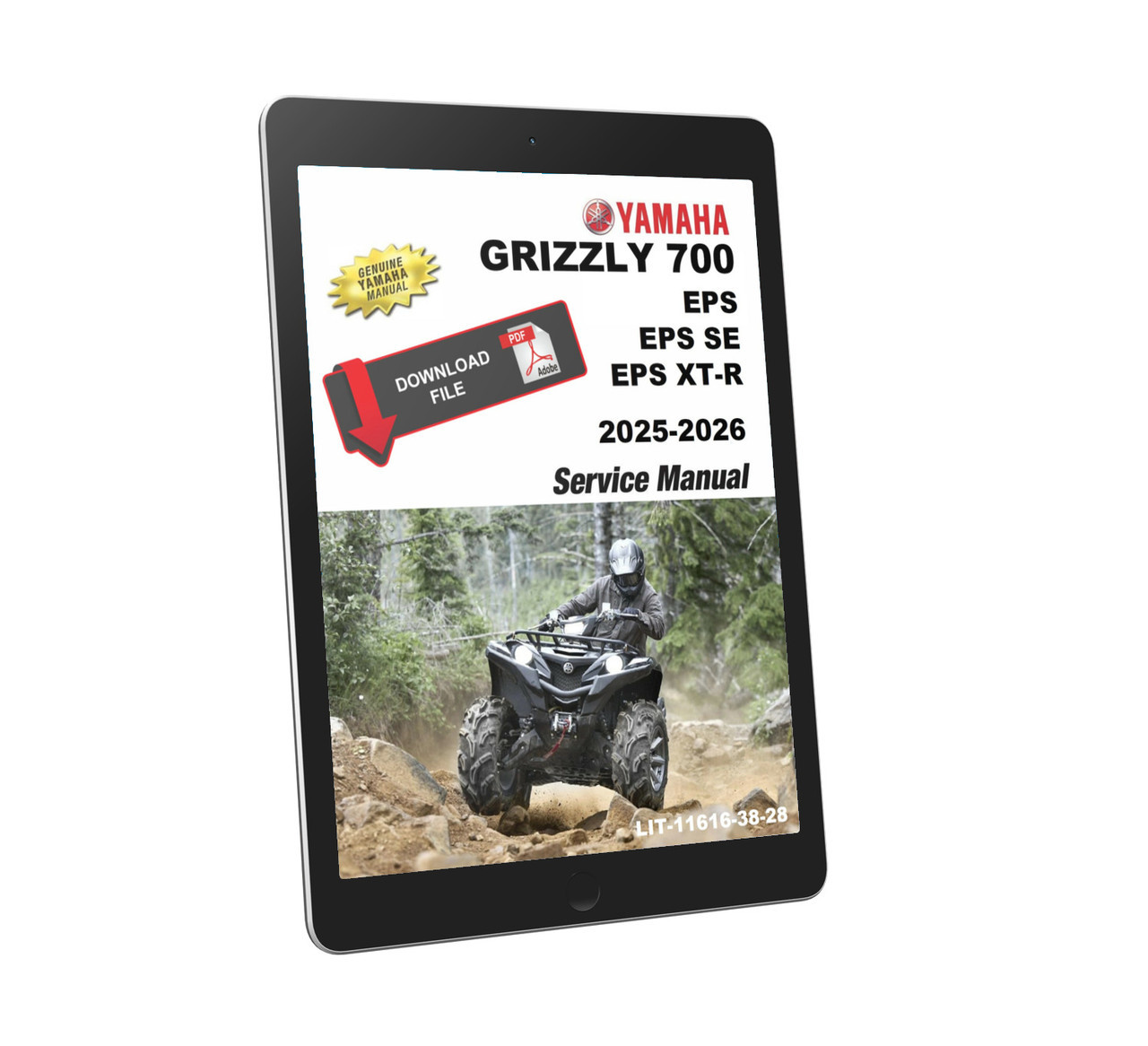 Yamaha 2025 Grizzly 700 EPS XT-R Service Manual