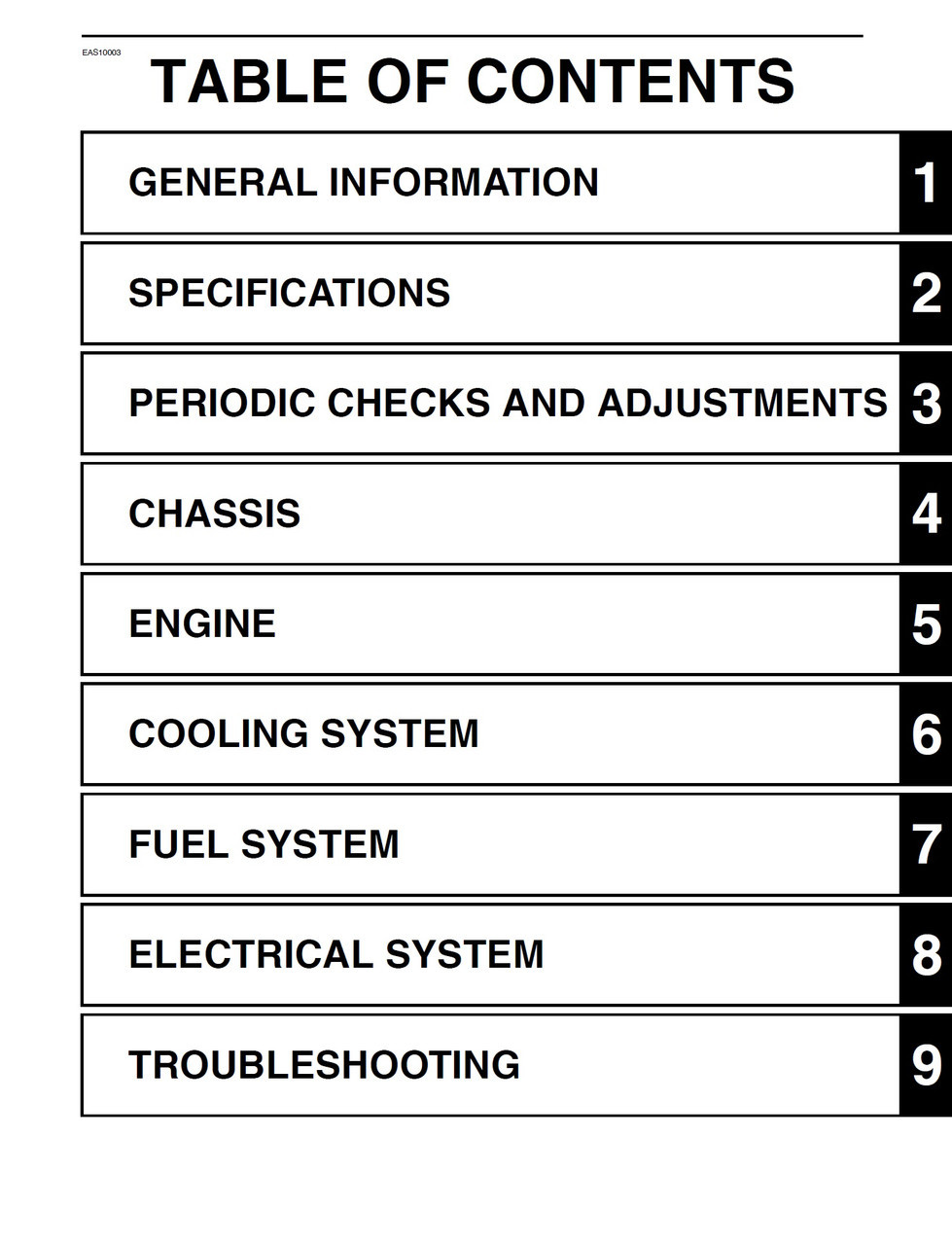 Yamaha 2017 TMAX SX 530 Service Manual