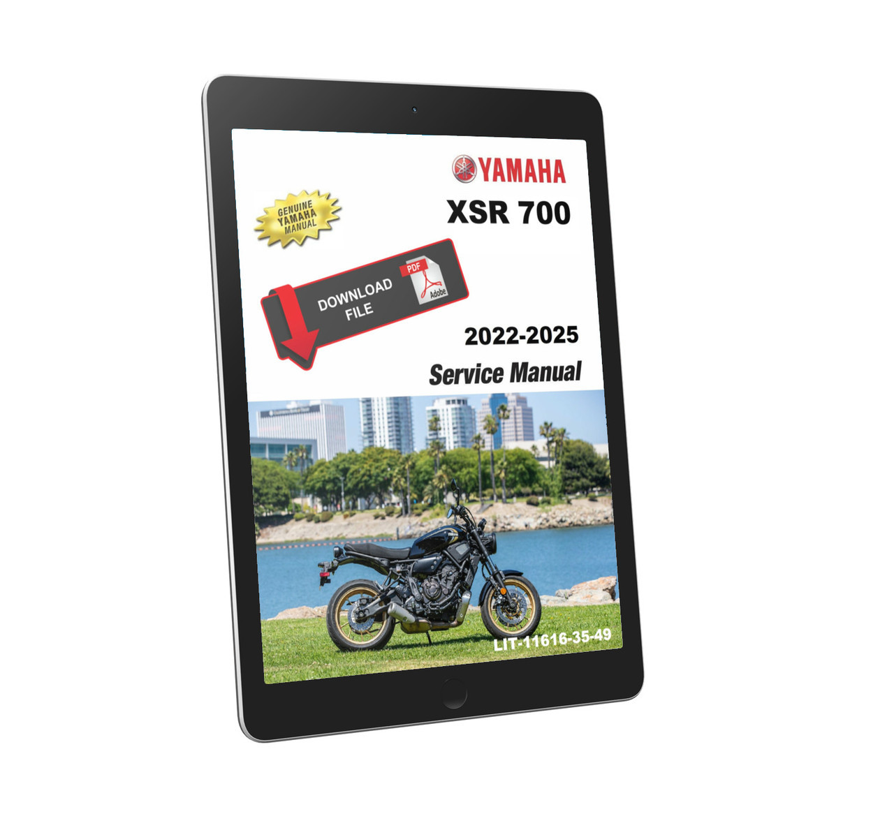 Yamaha 2023 XSR700 Service Manual