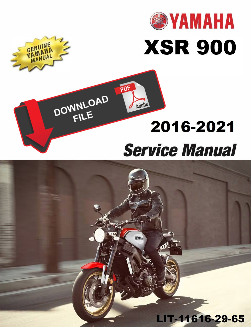 Yamaha 2020 XSR900 Service Manual