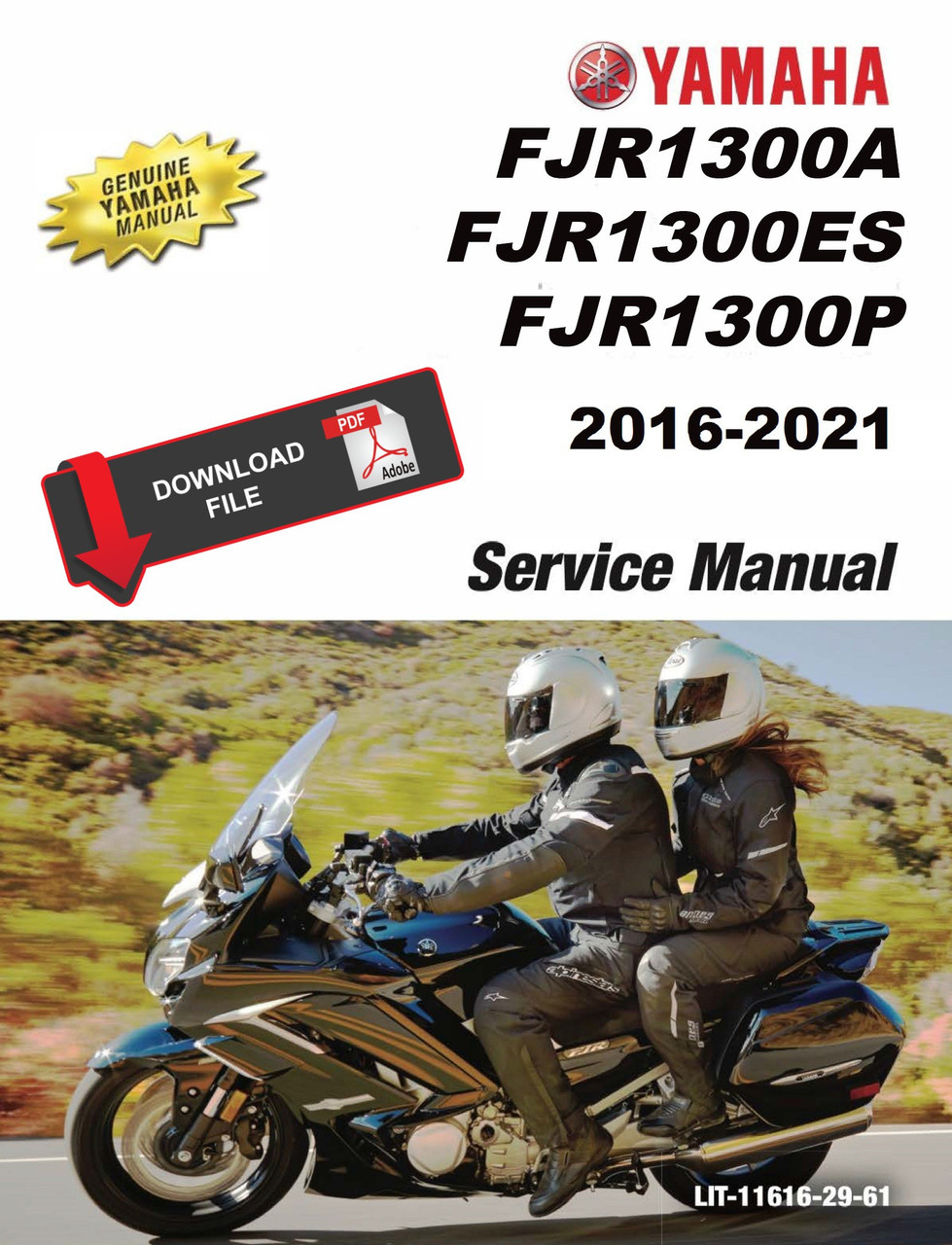 Yamaha 2021 FJR1300 Service Manual