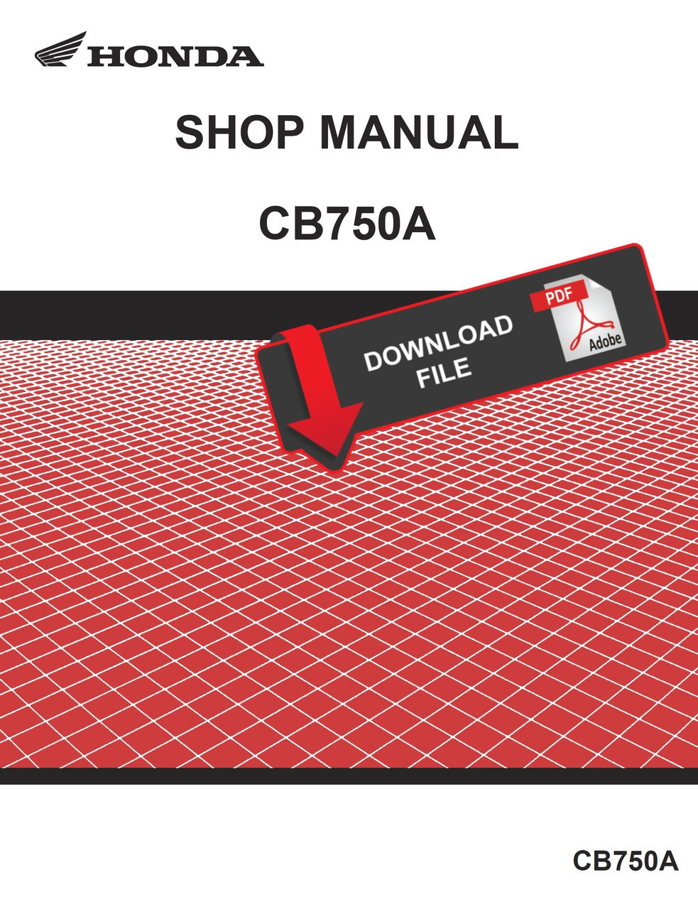 Honda 2024 CB750 Hornet Service Manual