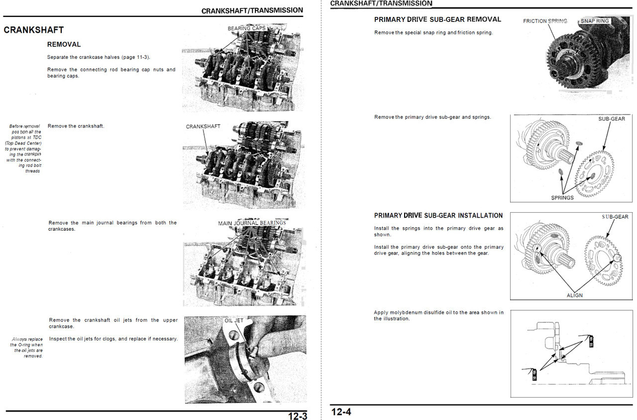 Honda 2003 CBR954RR Service Manual