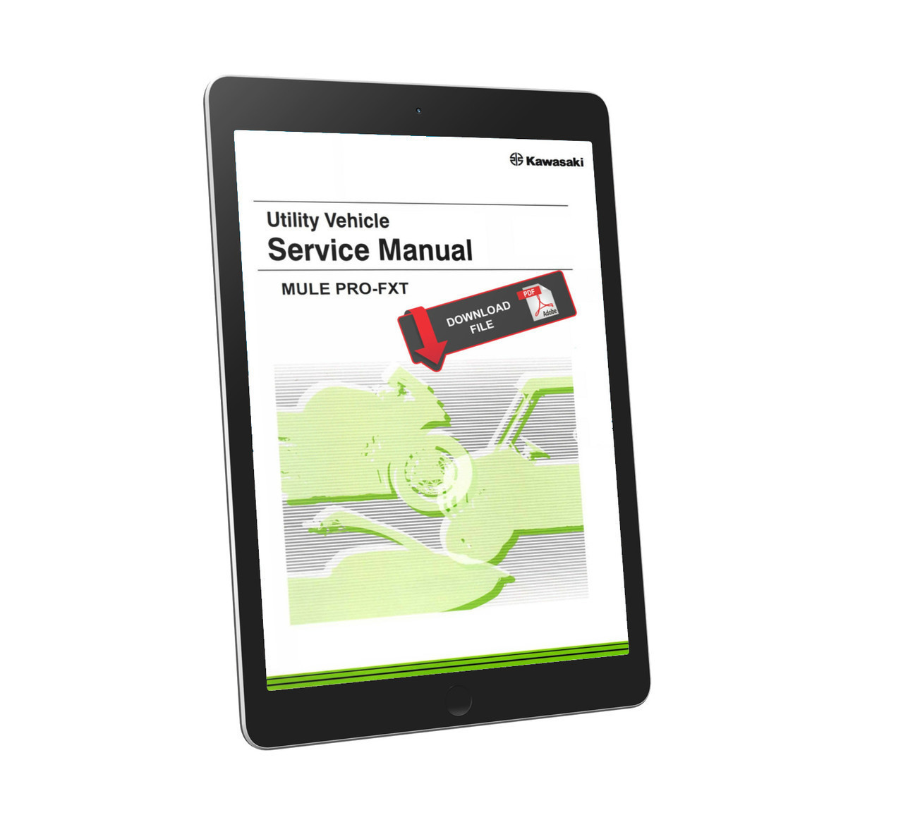 Kawasaki 2023 Mule Pro-FXT Ranch Edition Platinum Service Manual
