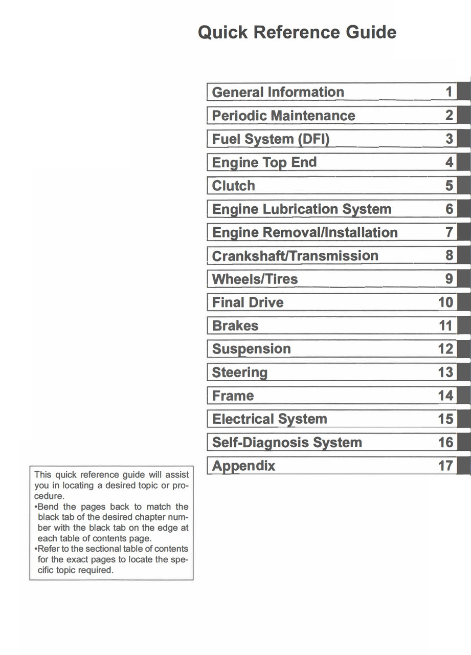 Service Manual Kawasaki 2023 KLX230 SM Repair