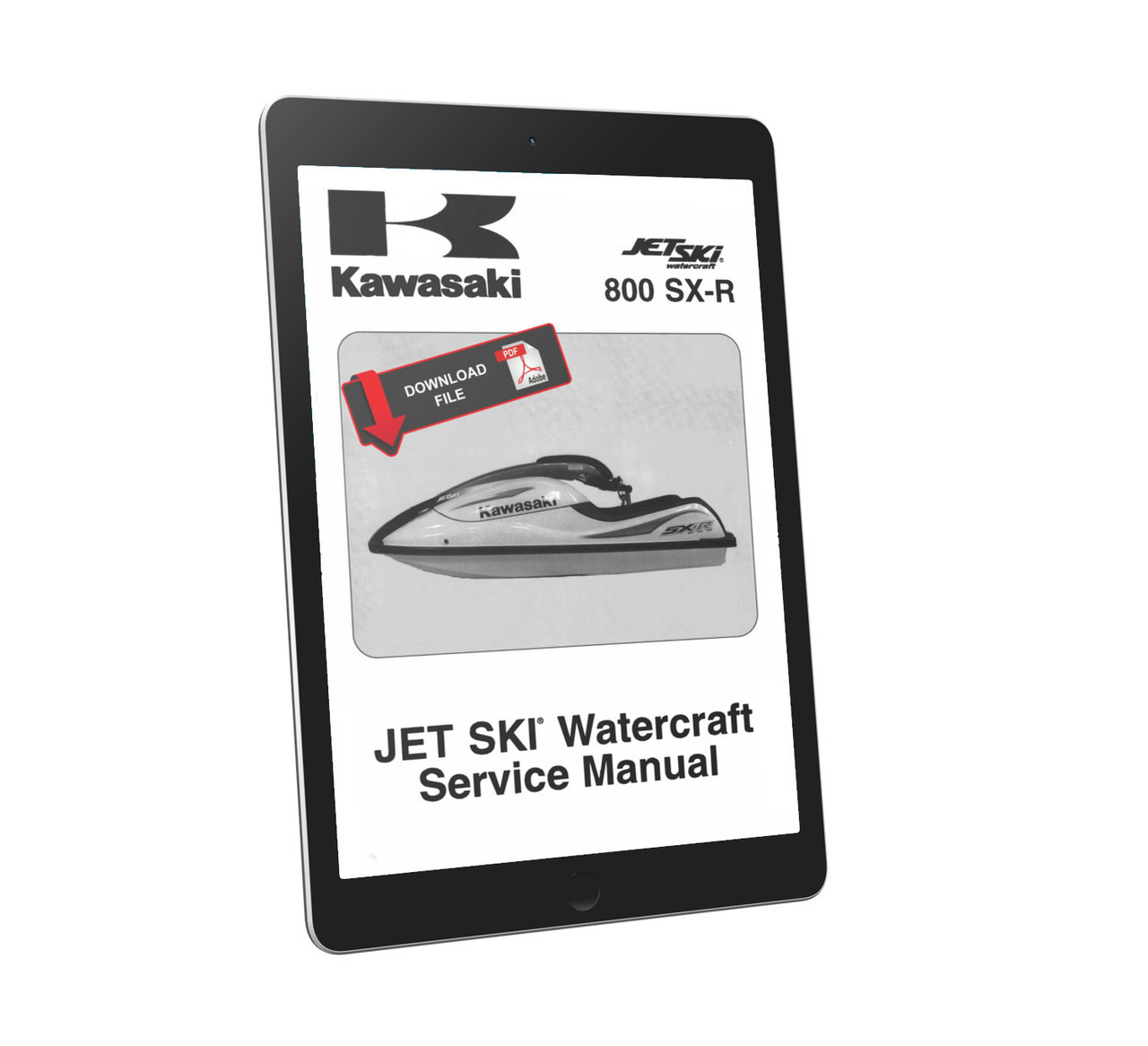 Kawasaki 2008 Jet Ski 800 SX-R Service Manual