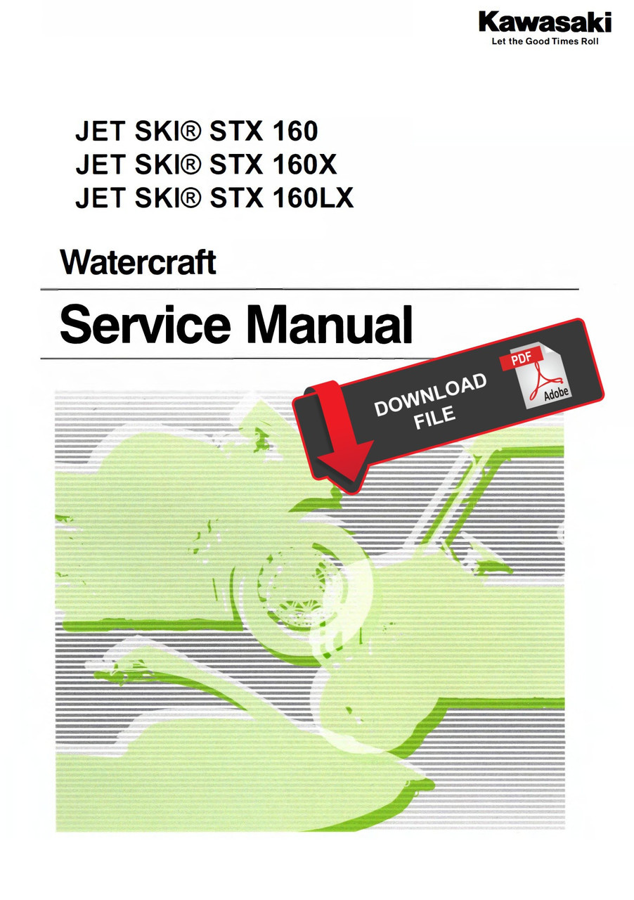 Kawasaki 2020 Jet Ski STX 160LX Service Manual