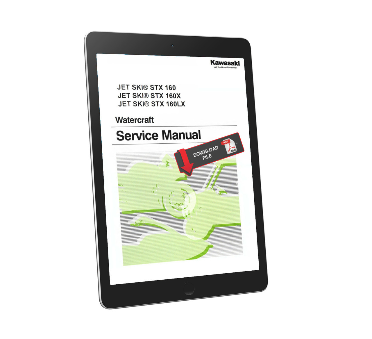 Kawasaki 2020 Jet Ski STX 160LX Service Manual