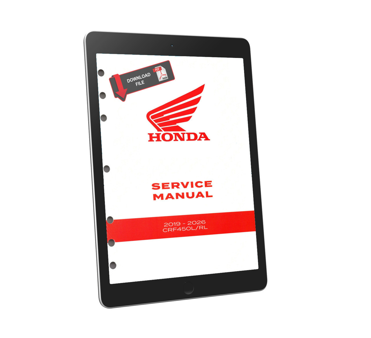 Honda 2025 CRF 450RL Service Manual