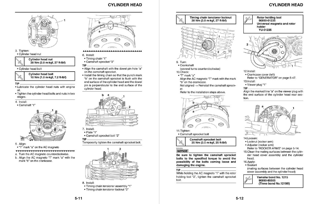 Yamaha 2017 SR400 Service Manual