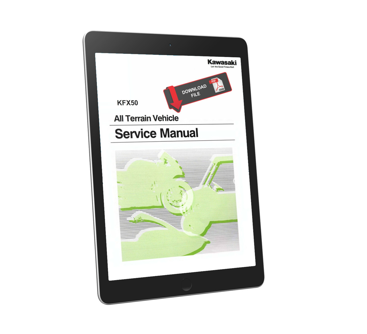 Kawasaki 2023 KFX 50 Service Manual