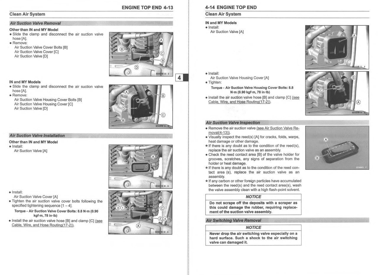 Service Manual Kawasaki 2026 KLX230S Repair