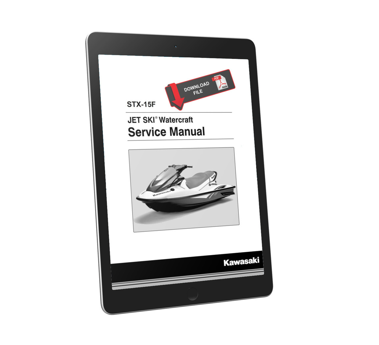 Kawasaki 2007 Jet Ski STX-15F Service Manual