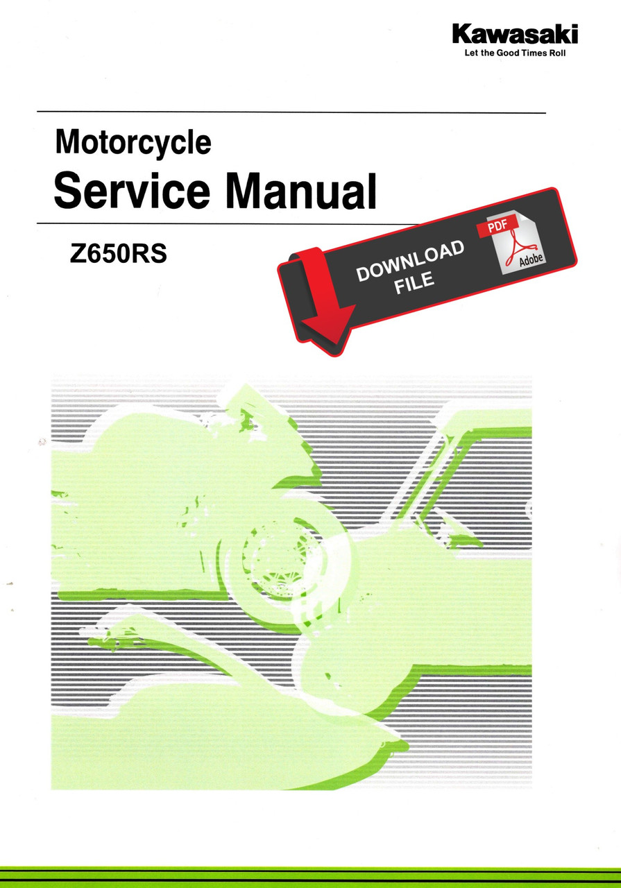 Kawasaki Z650RS サービスマニュアル Service Manual Kawasaki 2024 Z650RS Repair