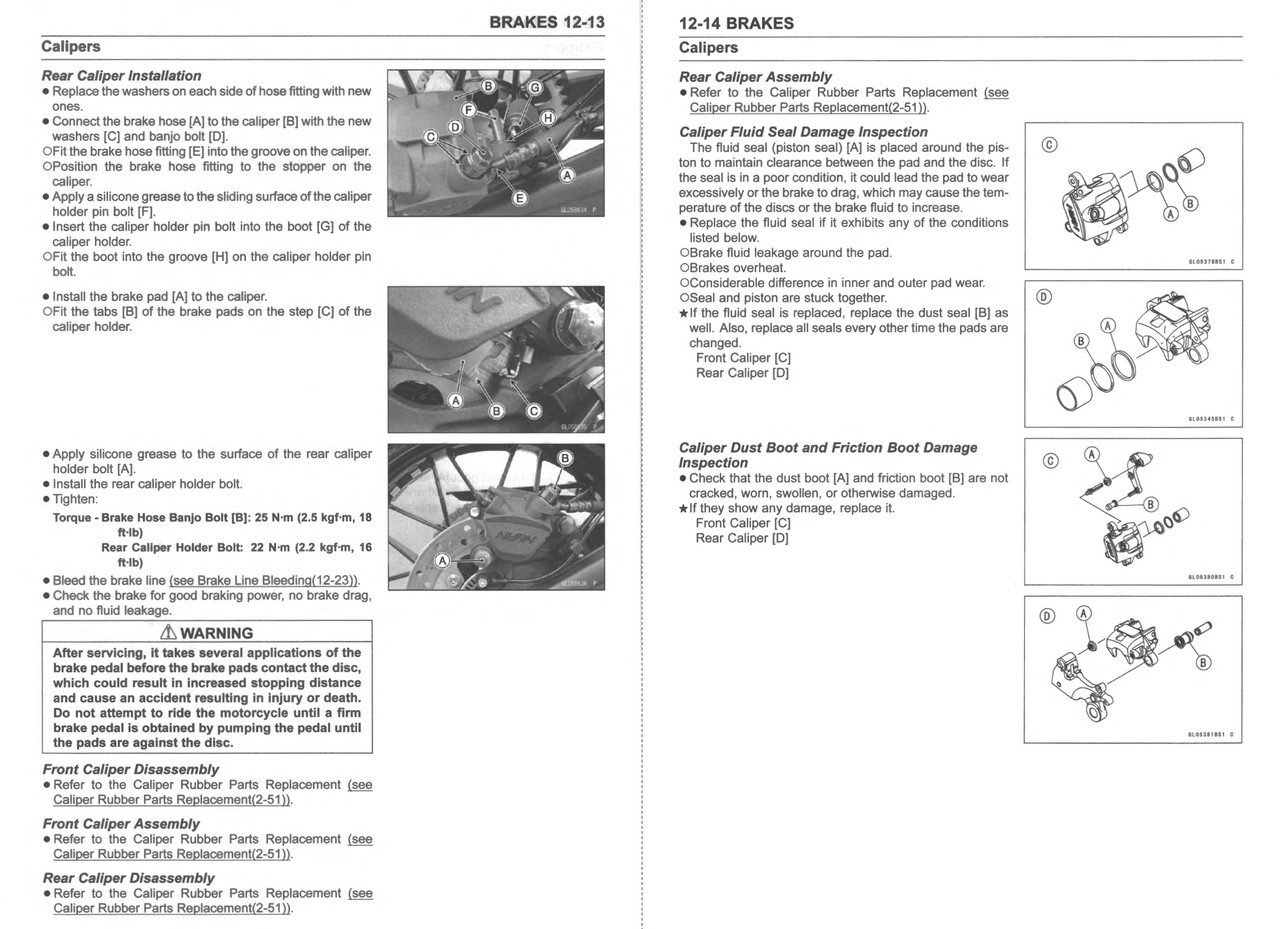 Service Manual Kawasaki 2024 Z650RS Repair