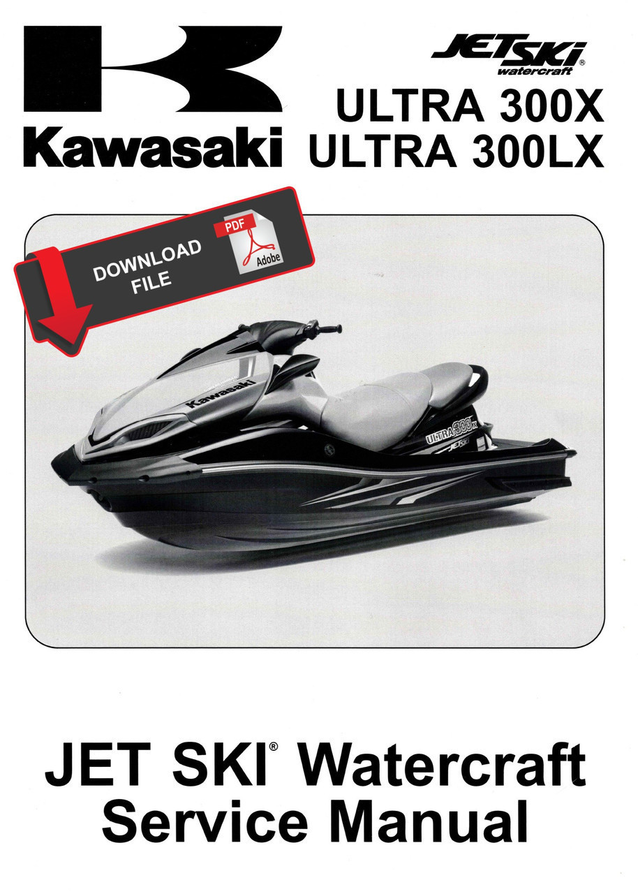 Kawasaki 2013 Jet Ski JT1500H Service Manual