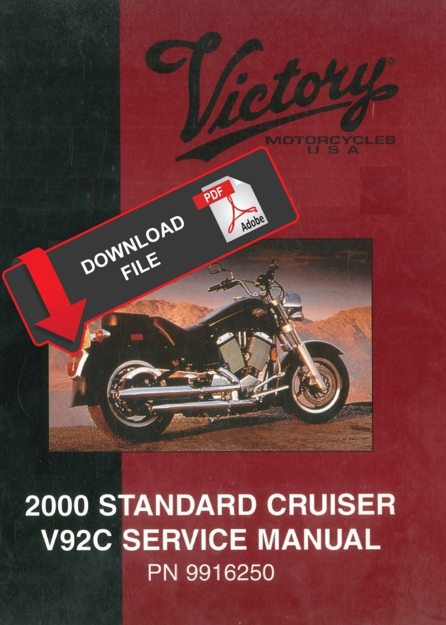 Victory 2000 V92C Service Manual