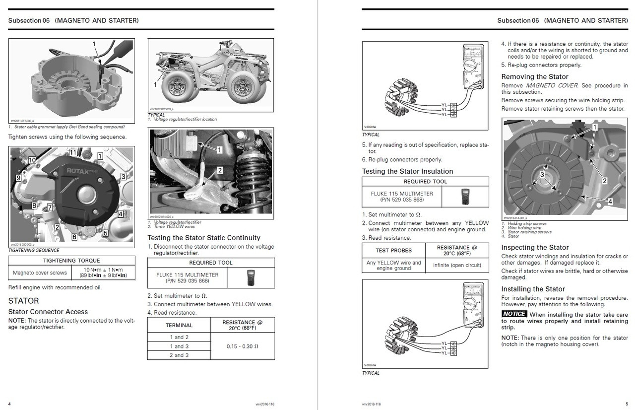CanAm 2018 Outlander 570 Service Manual