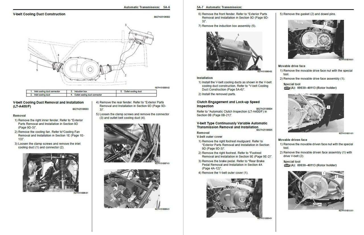 2008 SUZUKI KING QUAD 400 SERVICE MANUAL PDF visual data 6