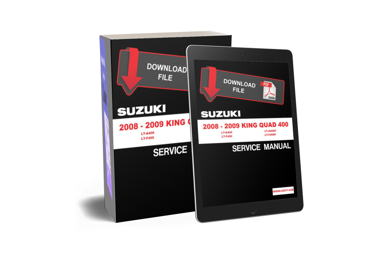 Suzuki 2009 King Quad 400 Service Manual