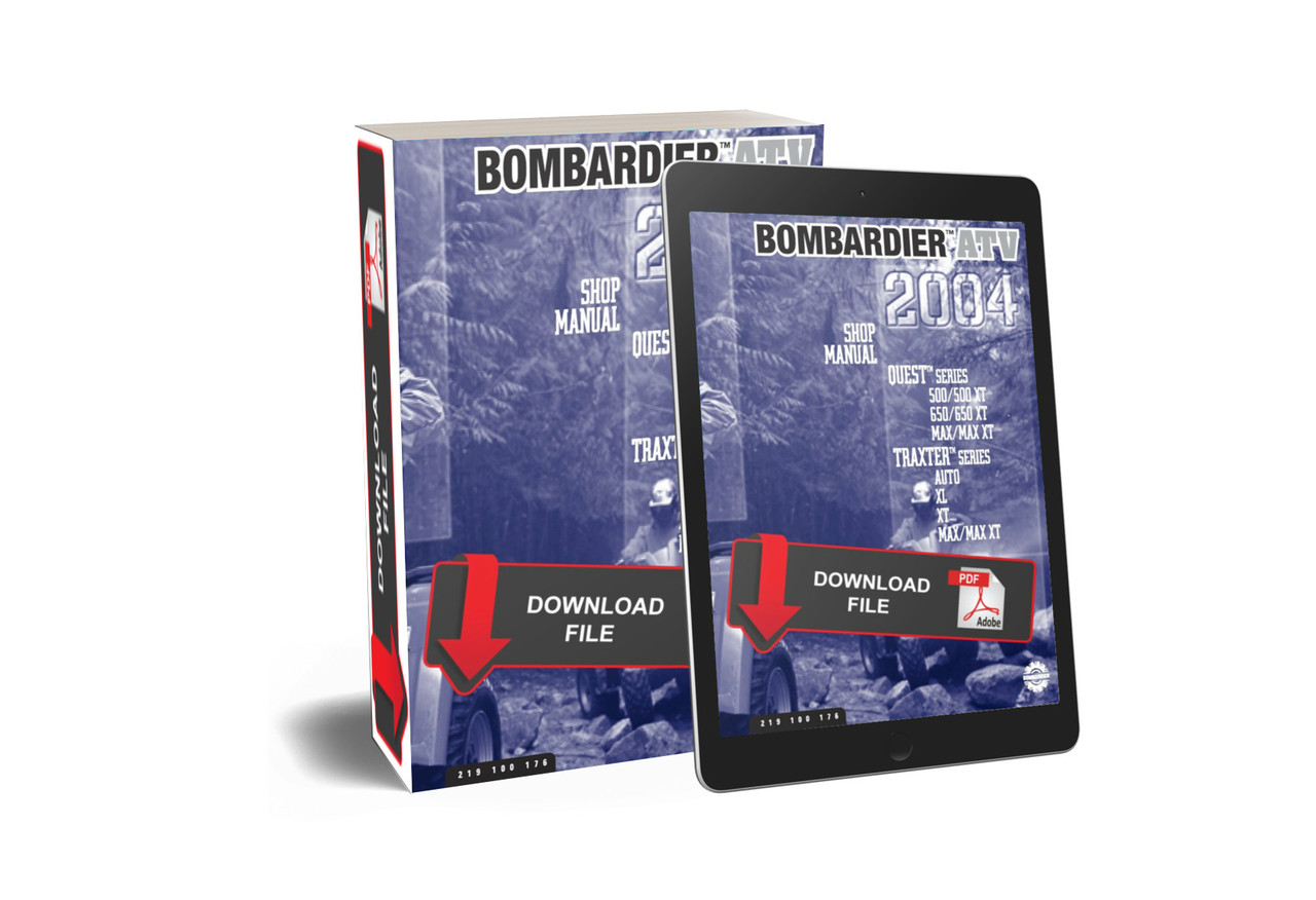 Bombardier 2004 Traxter XT Service Manual
