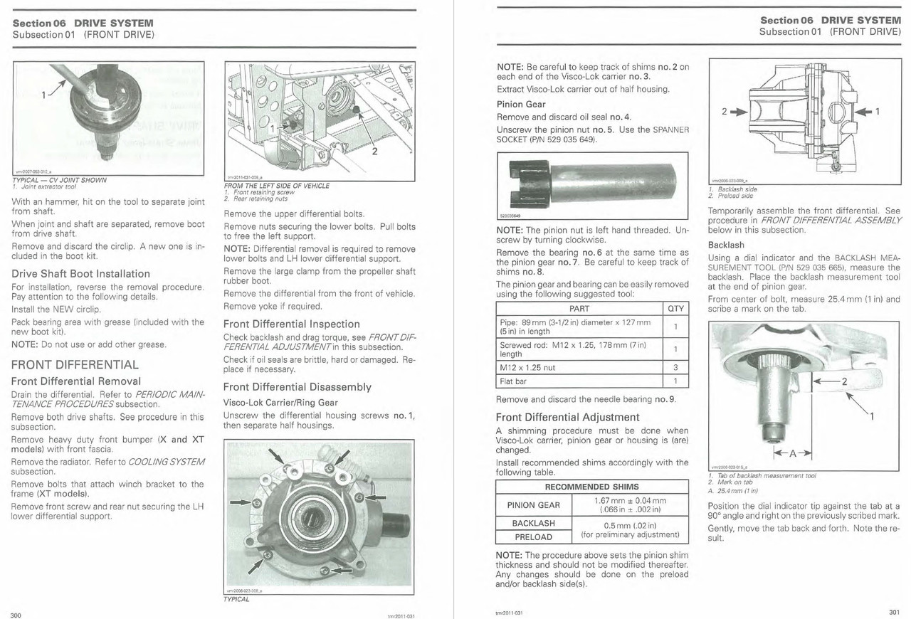 2014 CAN AM COMMANDER 1000 SERVICE MANUAL PDF visual data 6