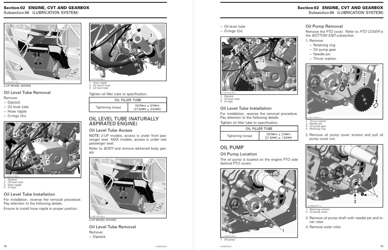 2017 CAN AM MAVERICK SERVICE MANUAL PDF visual data 7