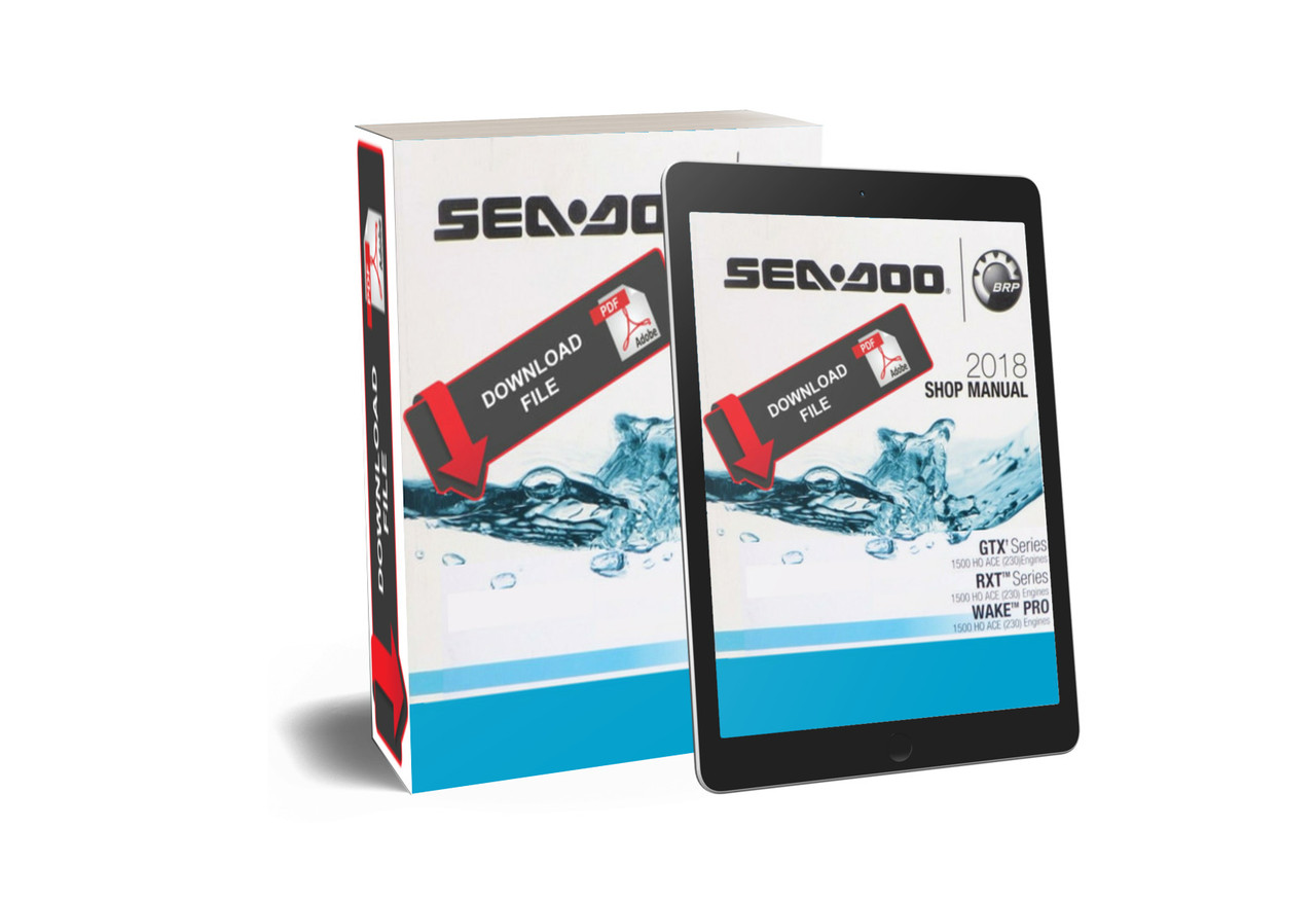 Sea-Doo 2018 Wake Pro 230 Jetski Personal Watercraft Service Manual