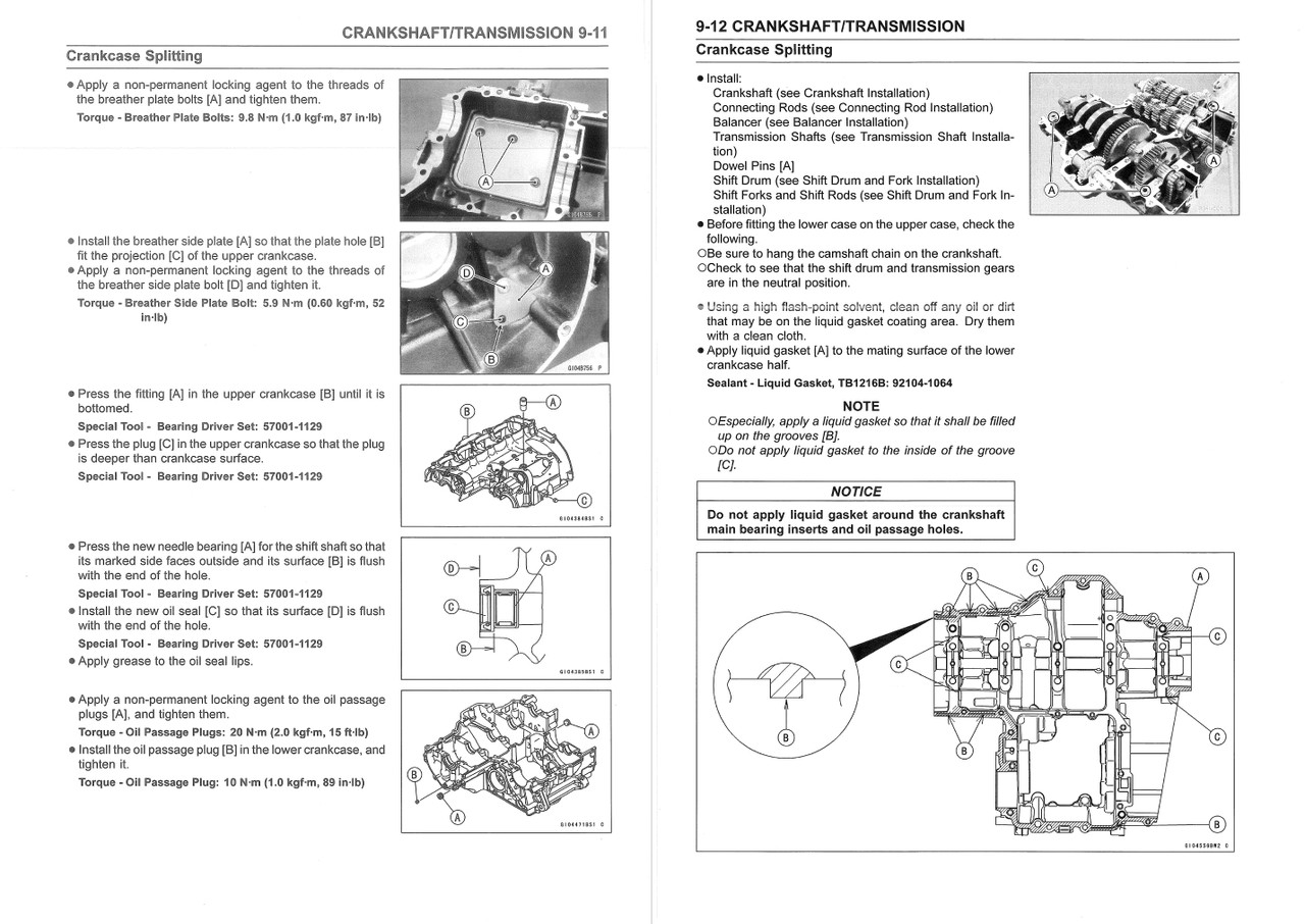 Service Manual Kawasaki 2018 Z 900 ABS Repair