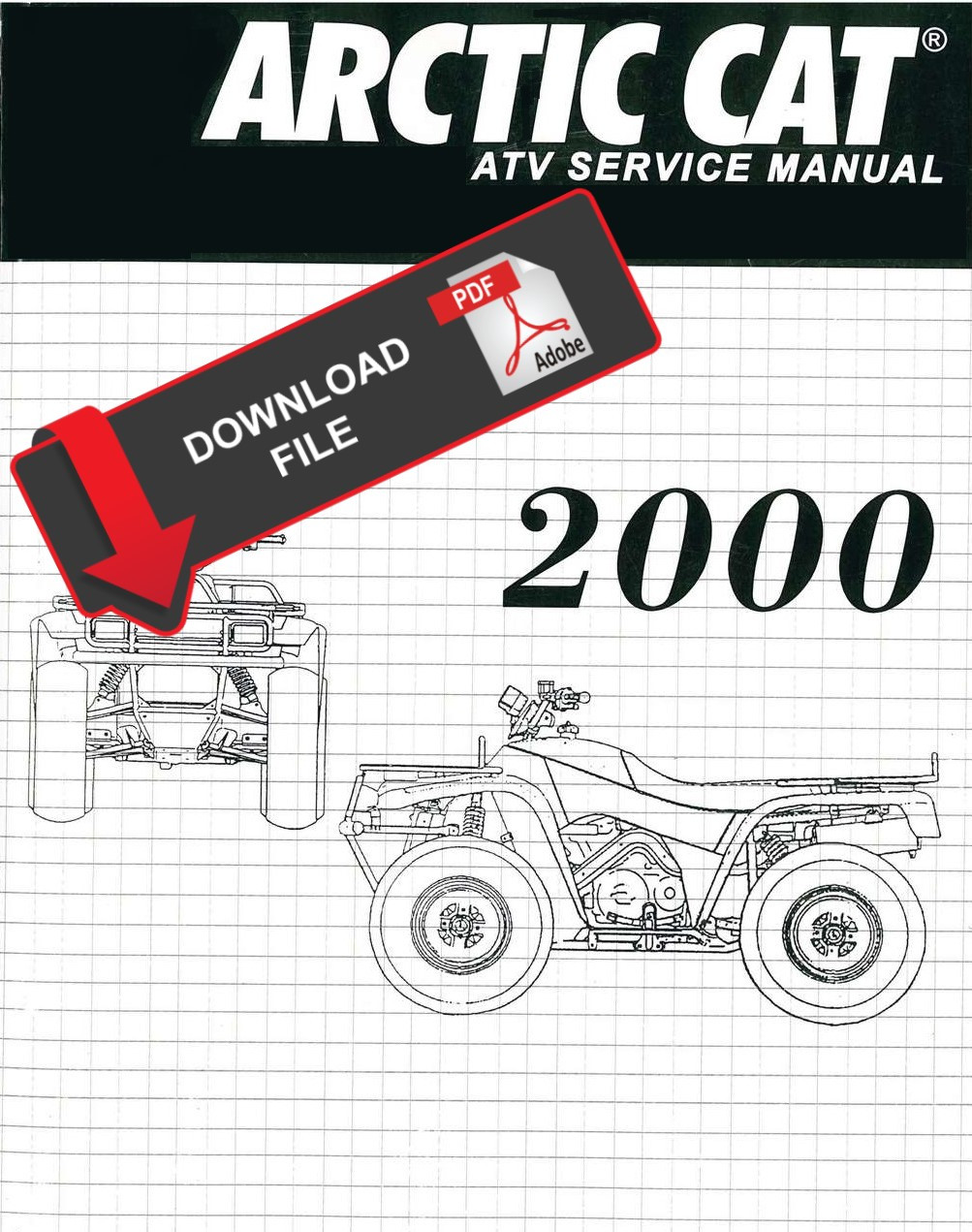 Arctic Cat 2000 400cc ATV Service Manual