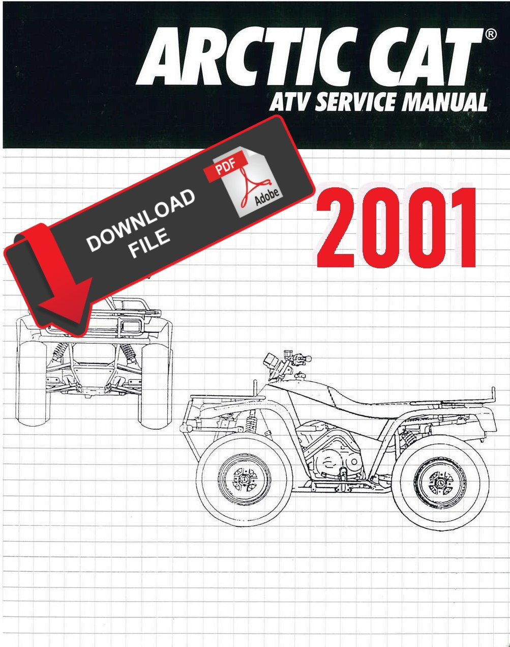 Arctic Cat 2001 400cc 2x4 ATV Service Manual